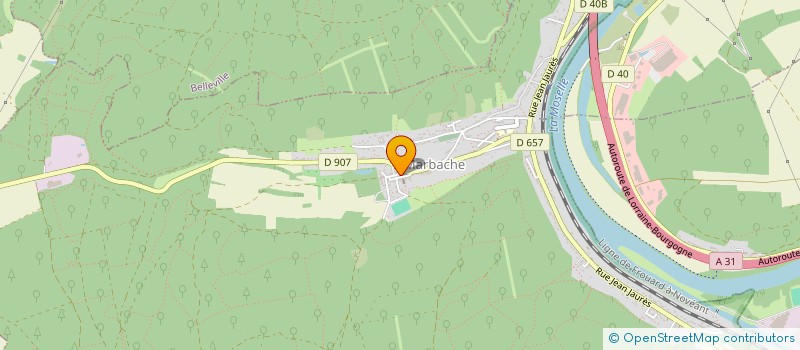 localisation de l'entreprise MONSIEUR ENZO PALIN  MARBACHE