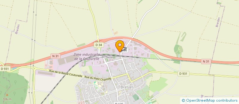 localisation de l'entreprise MONSIEUR ENZO PAQUET  BRESLES