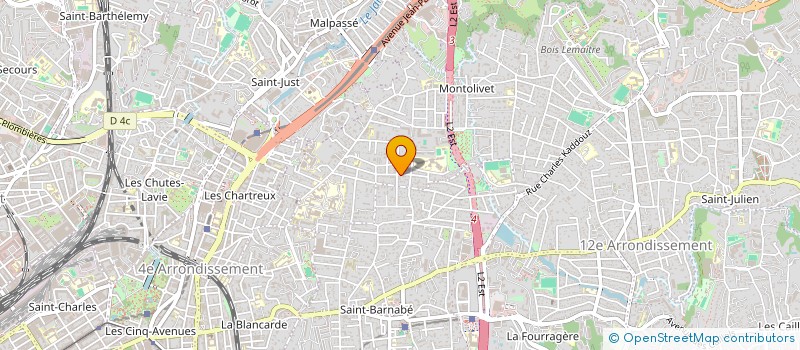 localisation de l'entreprise MONSIEUR ENZO PARISI  MARSEILLE