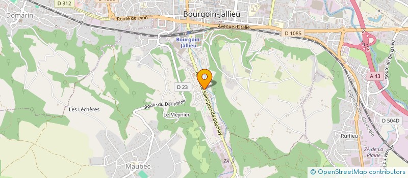 localisation de l'entreprise MONSIEUR ENZO PATRICOT  MAUBEC