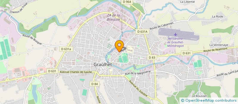 localisation de l'entreprise MONSIEUR ENZO PELIZZOLI  GRAULHET