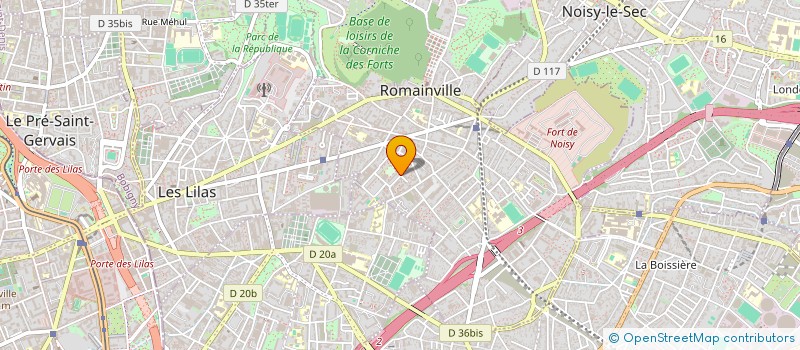 localisation de l'entreprise MONSIEUR ENZO PELLIER à ROMAINVILLE