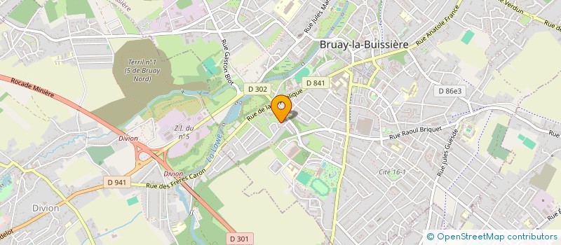 localisation de l'entreprise MONSIEUR ENZO PENET à BRUAY-LA-BUISSIERE