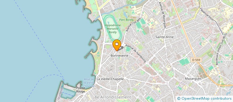 localisation de l'entreprise MONSIEUR ENZO PEREZ  MARSEILLE