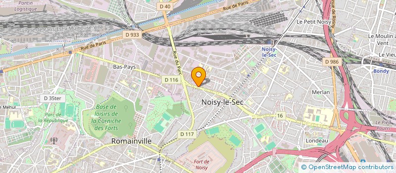 localisation de l'entreprise MONSIEUR ENZO PEROUMAL  NOISY-LE-SEC