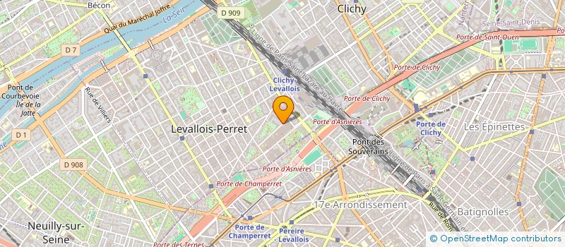localisation de l'entreprise MONSIEUR ENZO PICHON à LEVALLOIS-PERRET