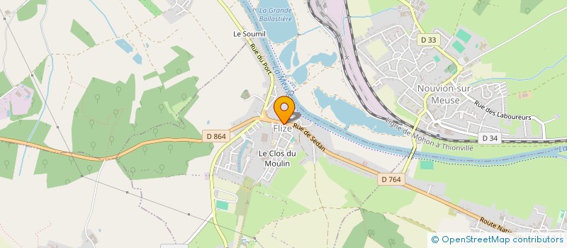 localisation de l'entreprise MONSIEUR ENZO PIERRE  FLIZE