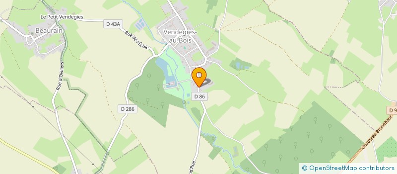 localisation de l'entreprise MONSIEUR ENZO PILLONI à VENDEGIES-AU-BOIS