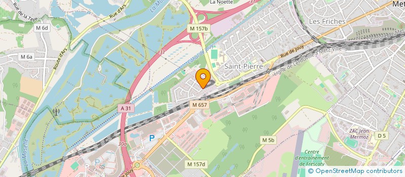 localisation de l'entreprise MONSIEUR ENZO PIRONTI  MOULINS-LES-METZ