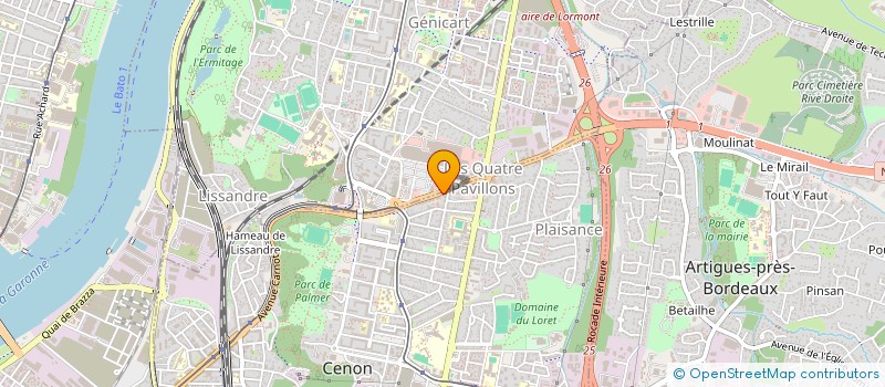 localisation de l'entreprise MONSIEUR ENZO PUPPO  CENON