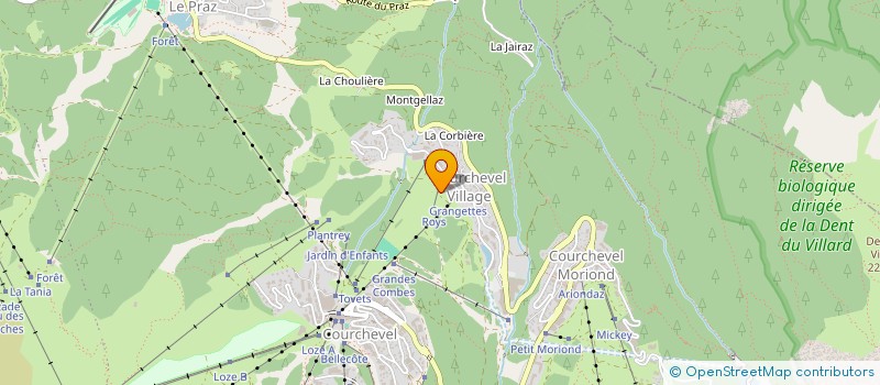 localisation de l'entreprise MONSIEUR ENZO PUY à COURCHEVEL