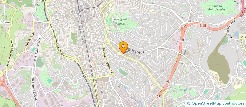 localisation de l'entreprise MONSIEUR ENZO RAMADIER  ANNONAY