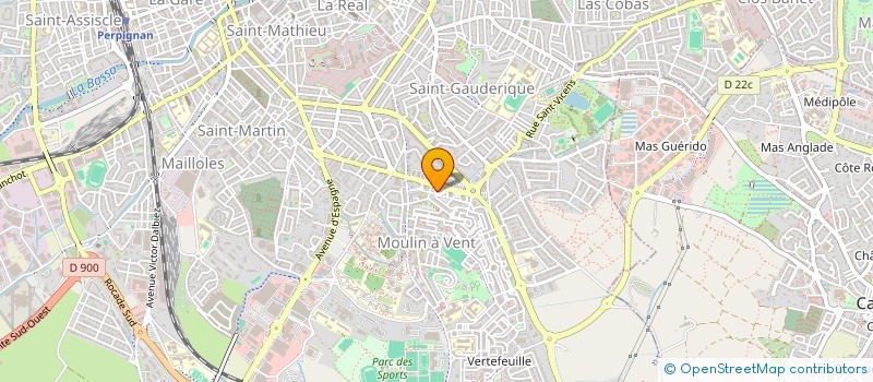 localisation de l'entreprise MONSIEUR ENZO RAMOS  PERPIGNAN