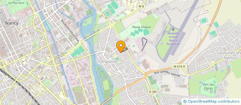 localisation de l'entreprise MONSIEUR ENZO RASSEMUSSE  TOMBLAINE