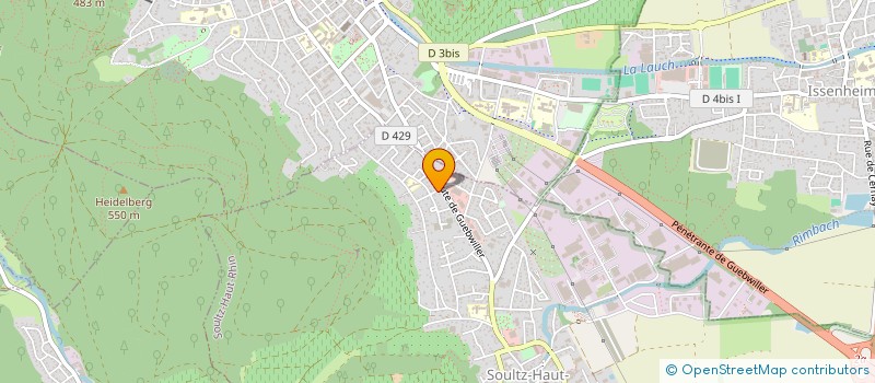 localisation de l'entreprise MONSIEUR ENZO RAUSEO  SOULTZ-HAUT-RHIN