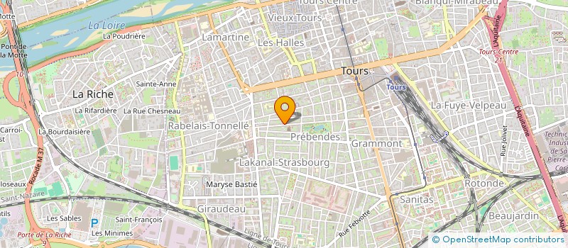 localisation de l'entreprise MONSIEUR ENZO REAU  TOURS