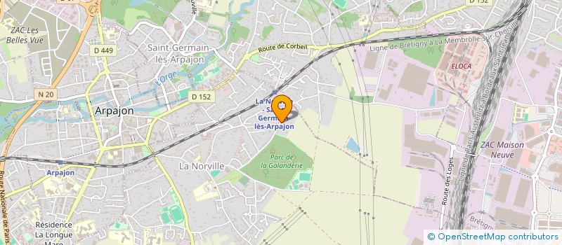 localisation de l'entreprise MONSIEUR ENZO REITA  LA NORVILLE