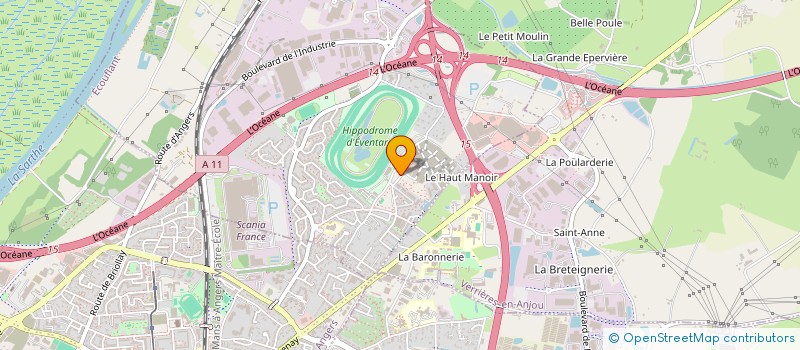 localisation de l'entreprise MONSIEUR ENZO RENOULT  ECOUFLANT