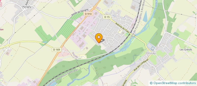 localisation de l'entreprise MONSIEUR ENZO RIGAULT  DISSAY