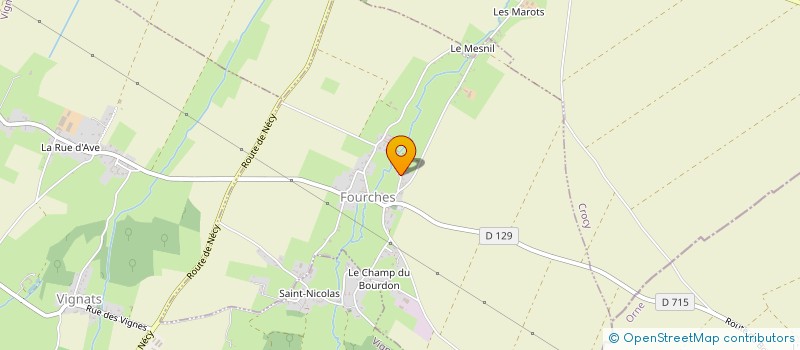 localisation de l'entreprise MONSIEUR ENZO RIVAL  FOURCHES