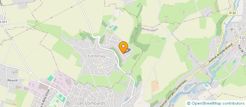 localisation de l'entreprise MONSIEUR ENZO RIVIERE  FONTENAY