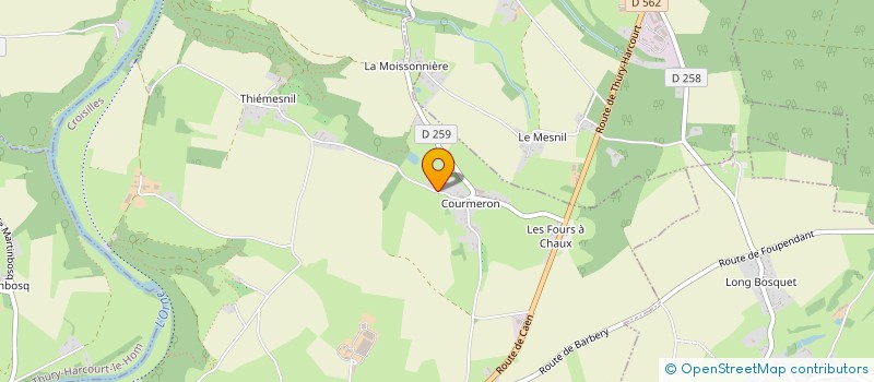 localisation de l'entreprise MONSIEUR ENZO ROBET à CROISILLES