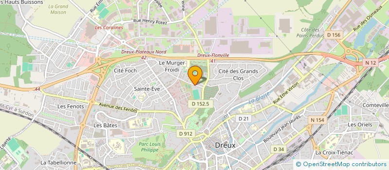 localisation de l'entreprise MONSIEUR ENZO ROCCI à DREUX