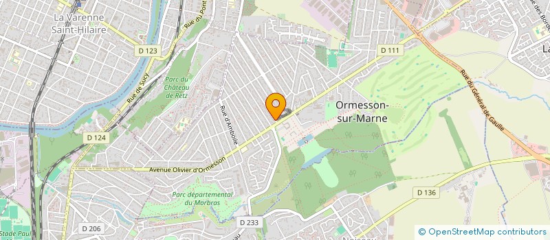 localisation de l'entreprise MONSIEUR ENZO RODRIGUES  ORMESSON-SUR-MARNE