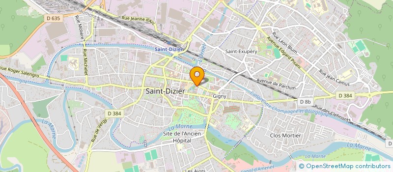 localisation de l'entreprise MONSIEUR ENZO ROMERO à SAINT-DIZIER