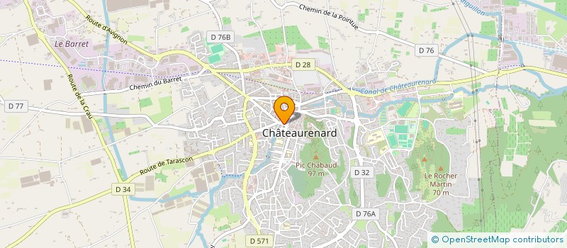 localisation de l'entreprise MONSIEUR ENZO ROSSI à CHATEAURENARD