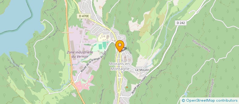 localisation de l'entreprise MONSIEUR ENZO ROUAULT  MOIRANS-EN-MONTAGNE