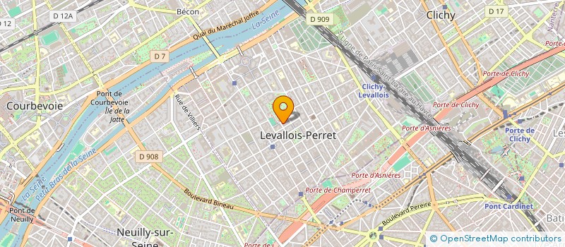 localisation de l'entreprise MONSIEUR ENZO RUFFE à LEVALLOIS-PERRET
