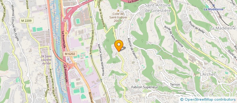 localisation de l'entreprise MONSIEUR ENZO RUSSO  NICE