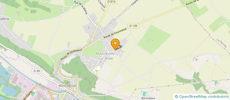 localisation de l'entreprise MONSIEUR ENZO SAN VICENTE  MANNEVILLE-SUR-RISLE