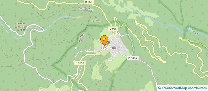 localisation de l'entreprise MONSIEUR ENZO SANCHE-PIALOT  VAL-D'AIGOUAL