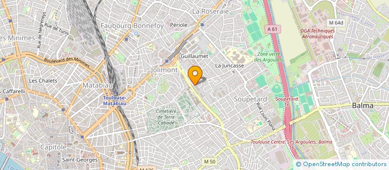 localisation de l'entreprise MONSIEUR ENZO SANOGO LORINET à TOULOUSE