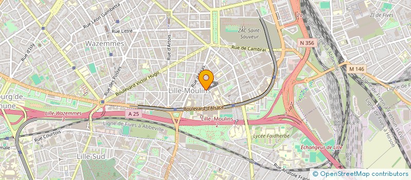 localisation de l'entreprise MONSIEUR ENZO SANTAMARIA  LILLE