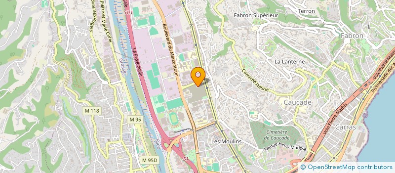 localisation de l'entreprise MONSIEUR ENZO SANTORO  NICE