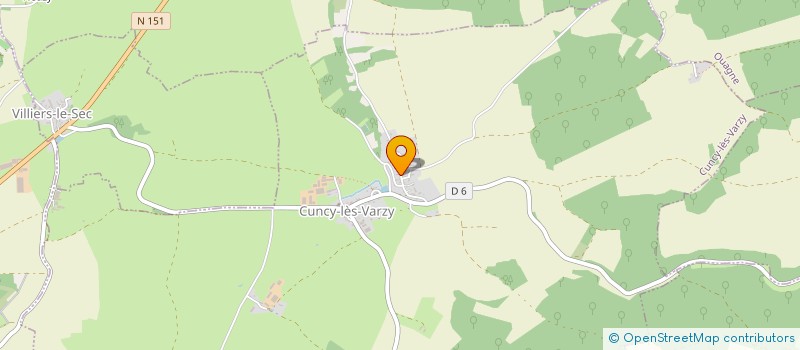 localisation de l'entreprise MONSIEUR ENZO SAUVAT à CUNCY-LES-VARZY