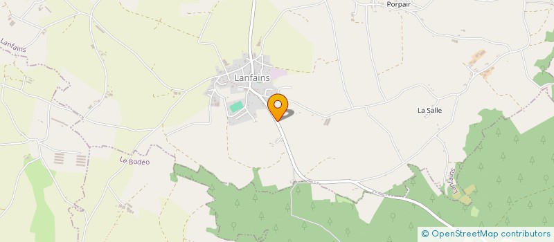 localisation de l'entreprise MONSIEUR ENZO SAVARY  LANFAINS