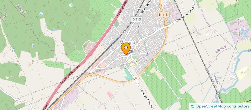 localisation de l'entreprise MONSIEUR ENZO SCHAEFFER  BOUILLARGUES