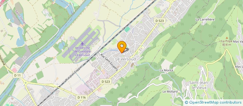 localisation de l'entreprise MONSIEUR ENZO SEIGLER  LE VERSOUD