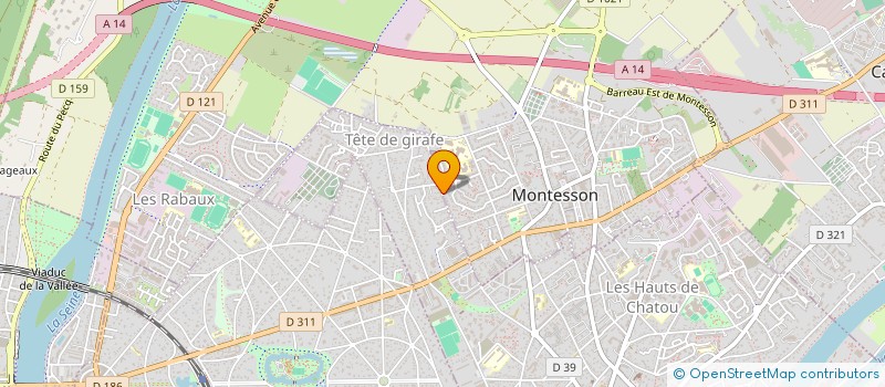 localisation de l'entreprise MONSIEUR ENZO SEMERARO  MONTESSON