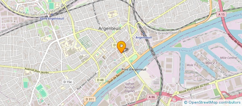 localisation de l'entreprise MONSIEUR ENZO SEN BYDIA  ARGENTEUIL