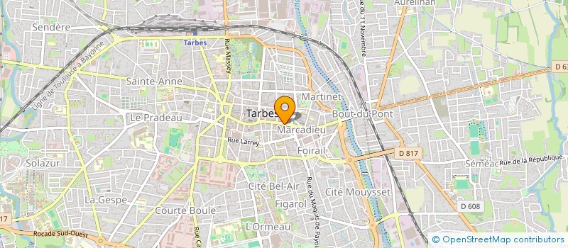 localisation de l'entreprise MONSIEUR ENZO SERIOT  TARBES