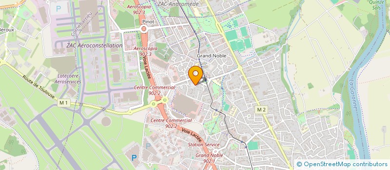 localisation de l'entreprise MONSIEUR ENZO SGARBAN  BLAGNAC