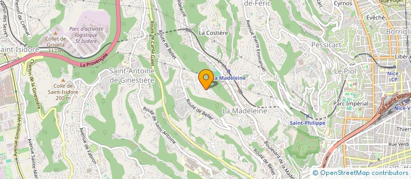 localisation de l'entreprise MONSIEUR ENZO SIEGEL  NICE