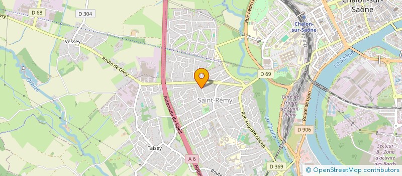 localisation de l'entreprise MONSIEUR ENZO SOARES GOMES  SAINT-MARCEL