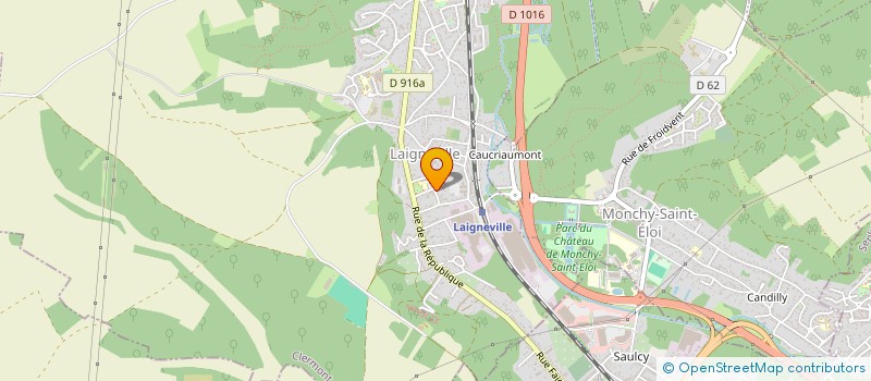 localisation de l'entreprise MONSIEUR ENZO SOETENS  MONCHY-SAINT-ELOI