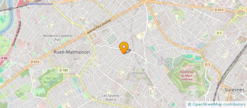 localisation de l'entreprise MONSIEUR ENZO STRACQUADANIO à RUEIL-MALMAISON